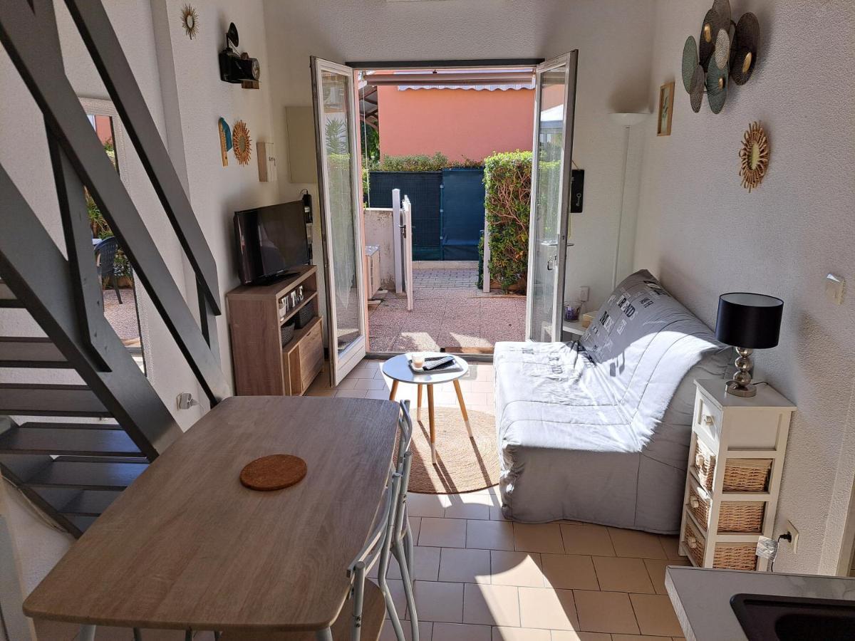 Maisonnette, 5 Pers, 500M Plage, Parking, Terrasse アグド エクステリア 写真